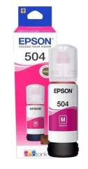 TINTA ORIGINAL EPSON T504 MAGENTA