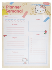 Planificador semanal Vertical