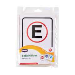 SEÑALETICA 20 UN 21X15 CM DACTIC