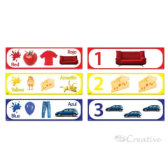 COLORES Y NUMEROS 53X15CM DACTIC