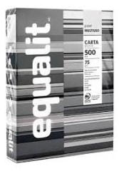 PAPEL FOTOCOPIA EQUALIT CARTA 500 HOJAS