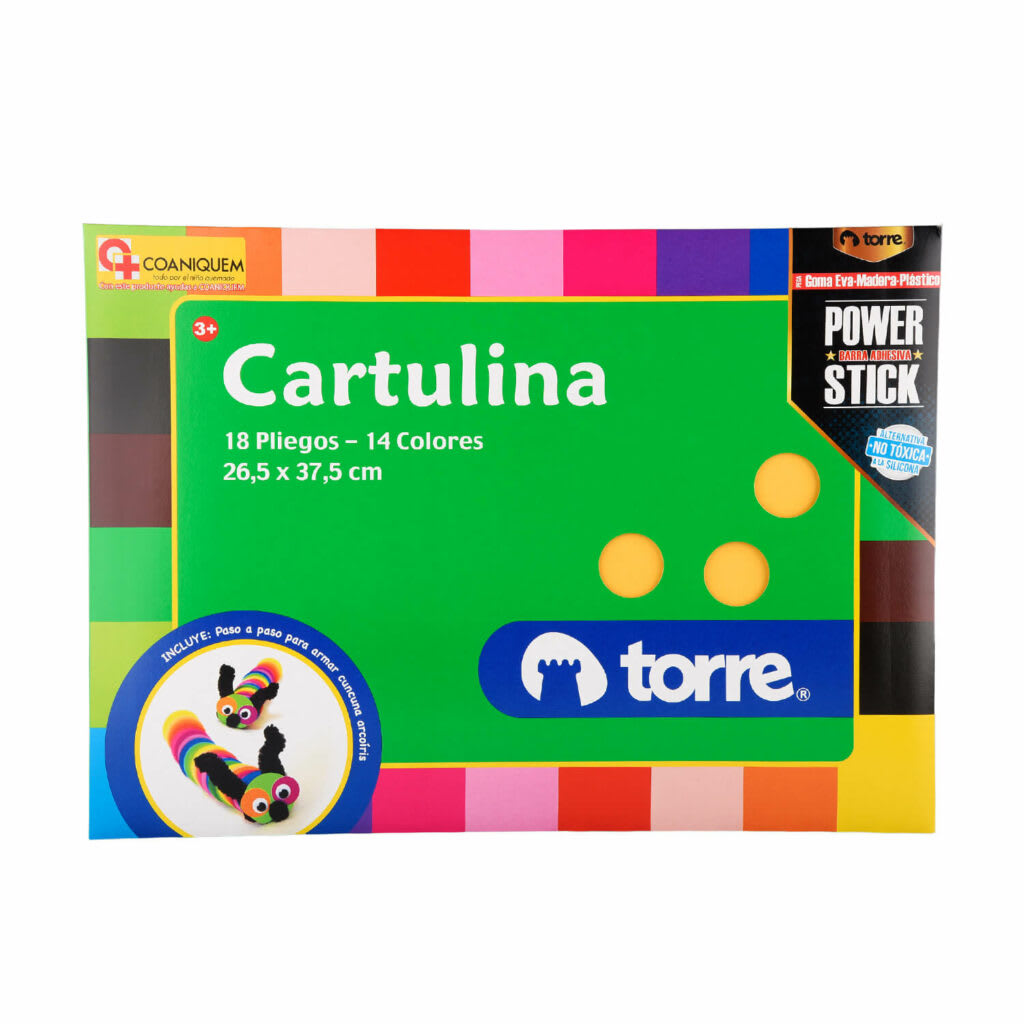CARTULINA COLOR 18 HJ TORRE1