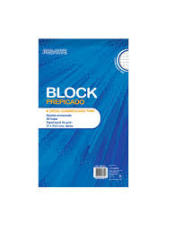 BLOCK OFICIO M7 80 HJ PREP/PERF PROARTE1