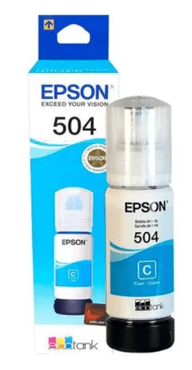 TINTA ORIGINAL EPSON T504 CYAN1