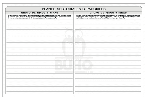 Libro de clases Educación Parvularia Buho5