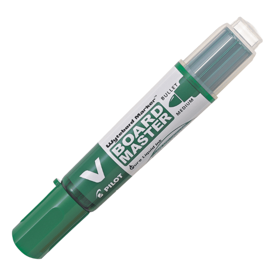 Plumon De Pizarra Color Verde Boardmaster Pilot Recargable2