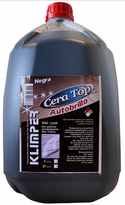 Cera Autobrillo Negra bidón 5 LT1