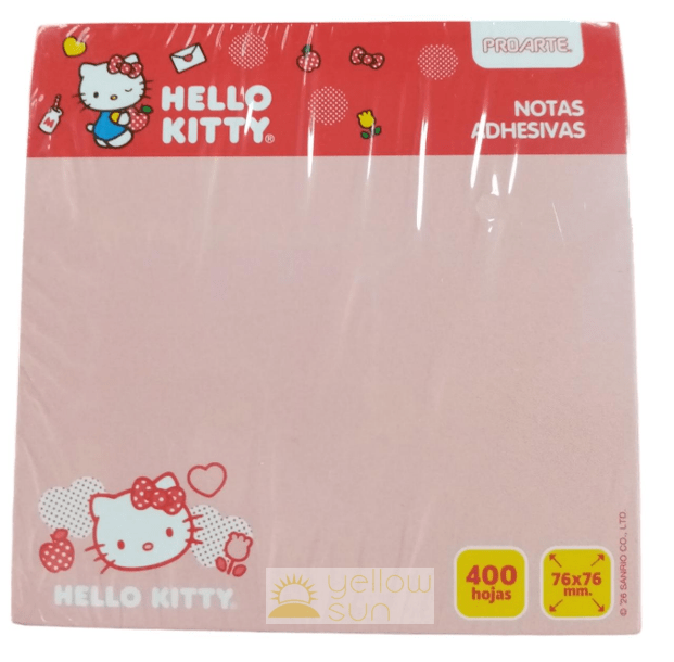 Nota adhesiva hello kitty 400 hj 76 mm Proarte3