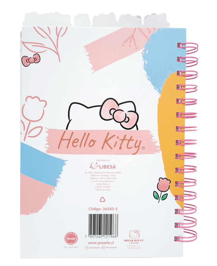 Libreta de apuntes Hello Kitty1