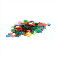 FICHAS PLASTICAS DE COLORES SURT 1000 UN DACTIC2