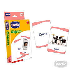 Objetos – Set de 56 Tarjetas 11x17 cm | Dactic1
