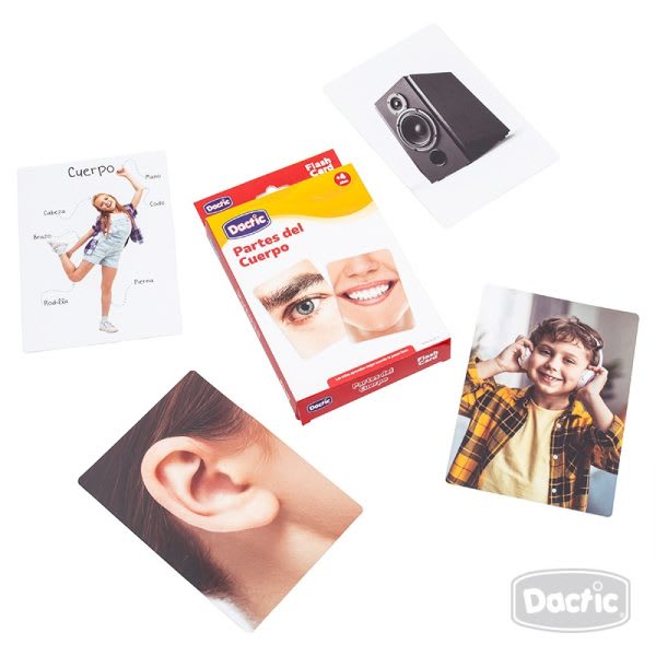 PARTES DEL CUERPO 17X12CM DACTIC1