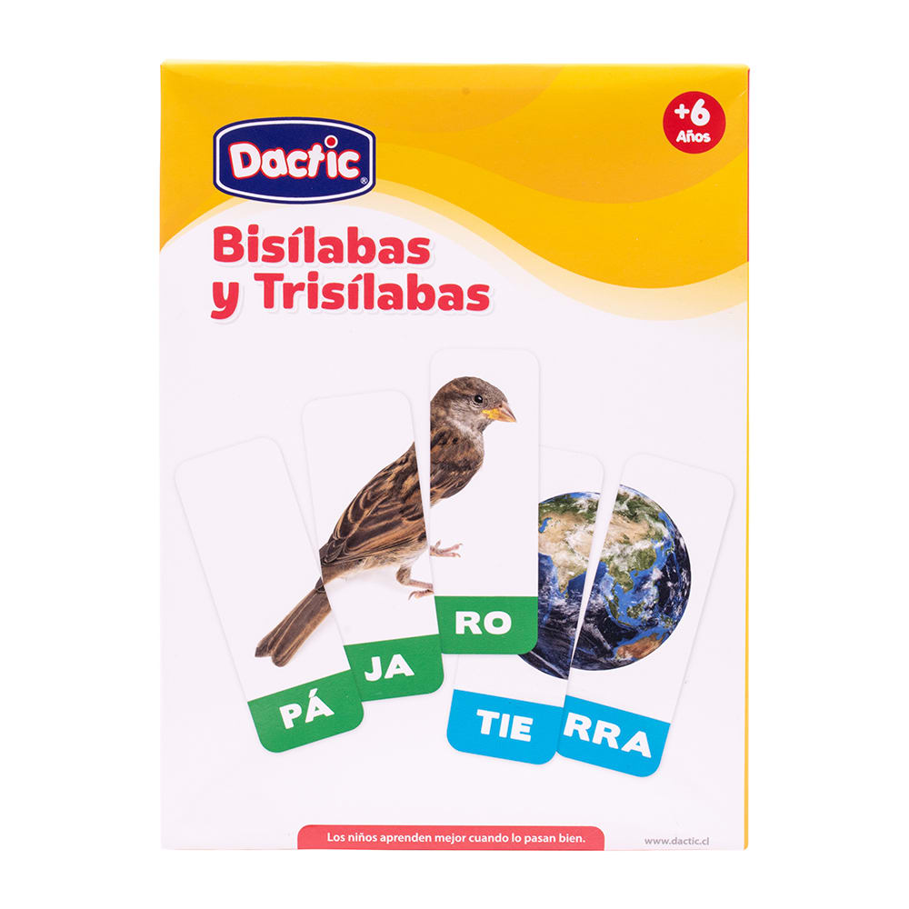 BISILABA T TRISILABA 4X12CM DACTIC1