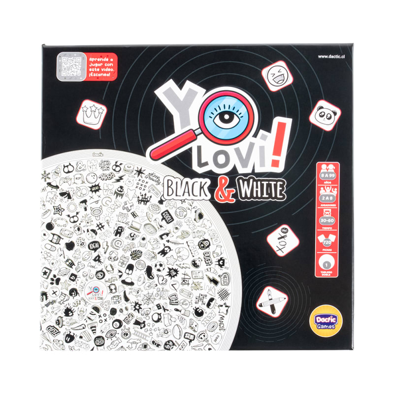 ¡ Yo Lo Vi ! Black & White DACTIC1