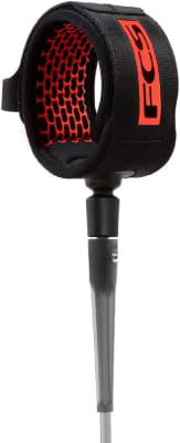 8' All Round Essential Leash Flame Red1