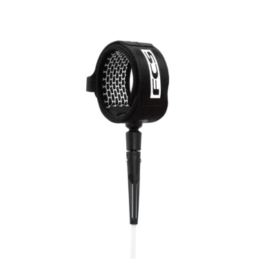 9' All Round Essential Leash White Black