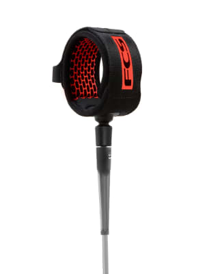 7' All Round Essential Leash Flame Red1