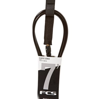 Leash FCS Regular Classic Black Leash FCS Regular Classic Black