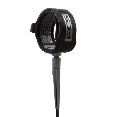 8' All Round Essential Leash Black/Grey1