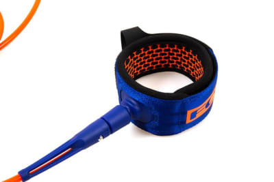 5' Comp Essential Leash Blood Orange / Navy