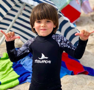 Wetsuit Tiburón 3/2 Black/Grey 8 Wetsuit Tiburón 3/2 Black/Grey 8