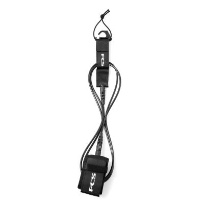 Leash FCS Regular Essential Black 8'1