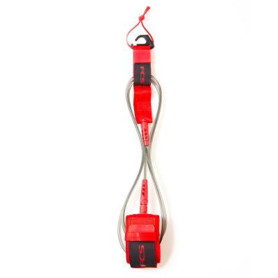 Leash FCS Regular Essential Red 8'1