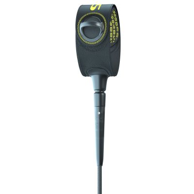 Leash FCS Freedom 6' Charcoal/Gold Leash FCS Freedom 6' Charcoal/Gold