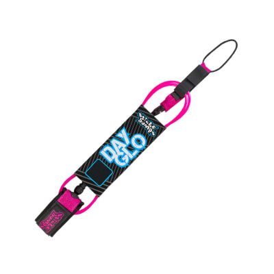 Leash Sticky Bumps Day Glo Comp 6 Coral Leash Sticky Bumps Day Glo Comp 6 Coral