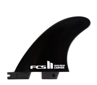 Quillas FCSII Carver Quad Rear Black Quillas FCSII Carver Quad Rear Black