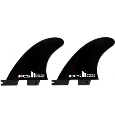 Quillas FCSII Carver Quad Rear Black Quillas FCSII Carver Quad Rear Black