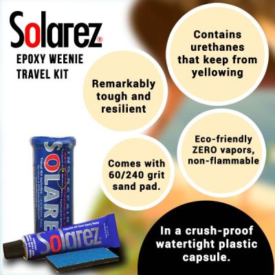 Reparador Solarez Epoxy - Kit travel 1/2 OZ Reparador Solarez Epoxy - Kit travel 1/2 OZ