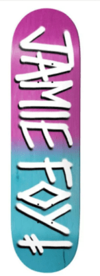 Deathwish JF Pink/Teal Gang Name 8.125 Deathwish JF Pink/Teal Gang Name 8.125