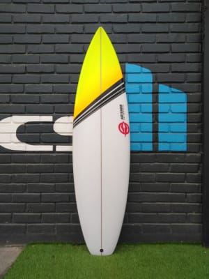 Tabla De Surf Artemis Yellow Black 6'2'' Tabla De Surf Artemis Yellow Black 6'2''