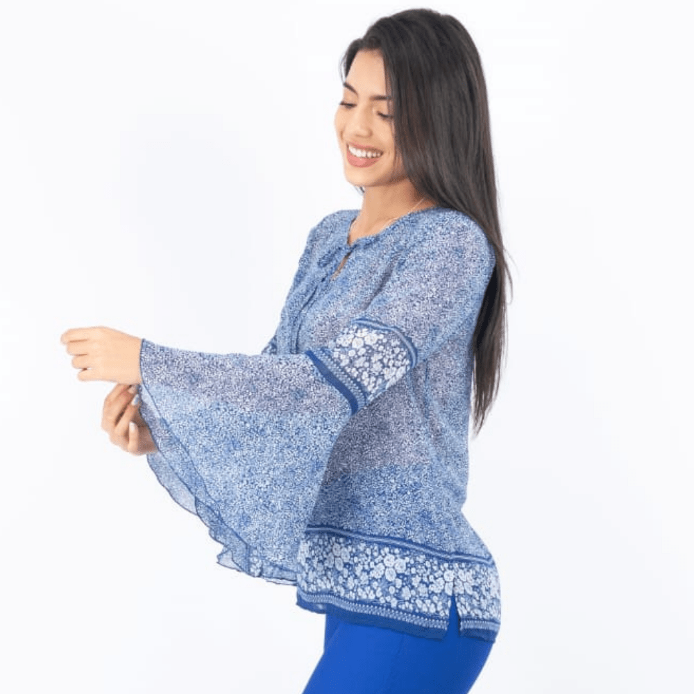 MODELO ROUSS CAMPANA COLOR AZUL | Lola Gram