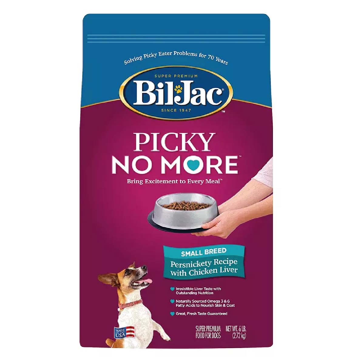 Alimento Perro Adulto Picky No More Bil Jac 2.72 kg My Family Pets