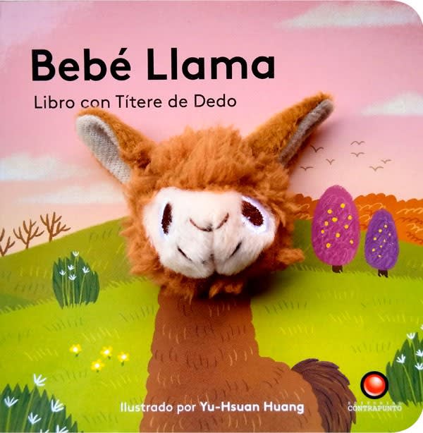 Libro con títere de dedo - Bebé Llama | Sweetrooms