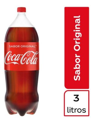 COCA COLA 3 LT. DES.