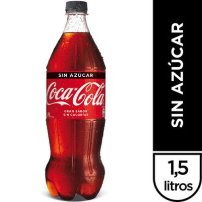 COCA COLA SIN AZUCAR 1500 CC. DES.