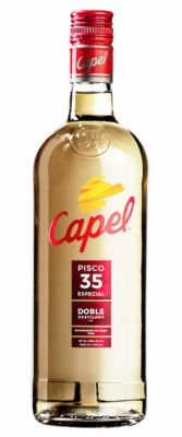 PISCO CAPEL 35º ESPECIAL 2 DESTILADO 1 LT.