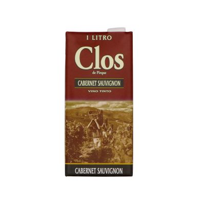 VINO CLOS DE PIRQUE  TTO 11,5º 1 LT. TETRA.