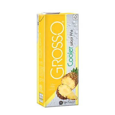 VINO GROSSO COOLER PIÑA 6,5º 1 1/2 LT. TETRA.