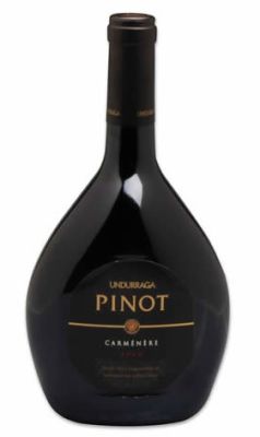 VINO UNDURRAGA PINOT CARMENERE 13,5º 750 CC.