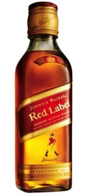 WHISKY JOHNNIE WALKER ET ROJA 40º 200 CC.