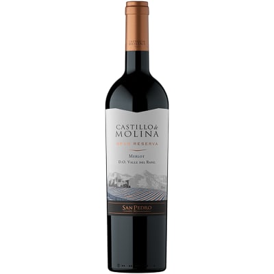 VINO CASTILLO DE MOLINA MERLOT 14º 750 CC.