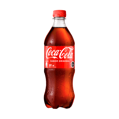 COCA COLA 591 CC. DES.