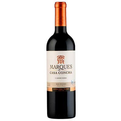 VINO MARQUEZ DE CASA CONCHA CARMENERE 14º 750 CC.