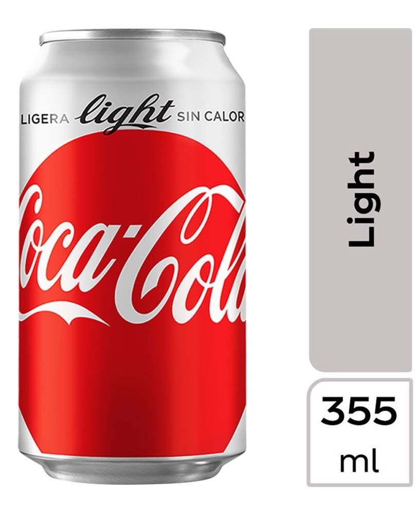 COCA COLA LIGHT LATA 350 CC.1