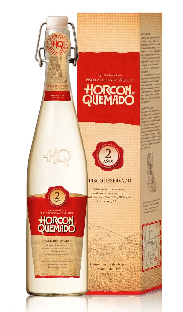 PISCO ART. HORCON QUEMADO 40º 645 CC.1