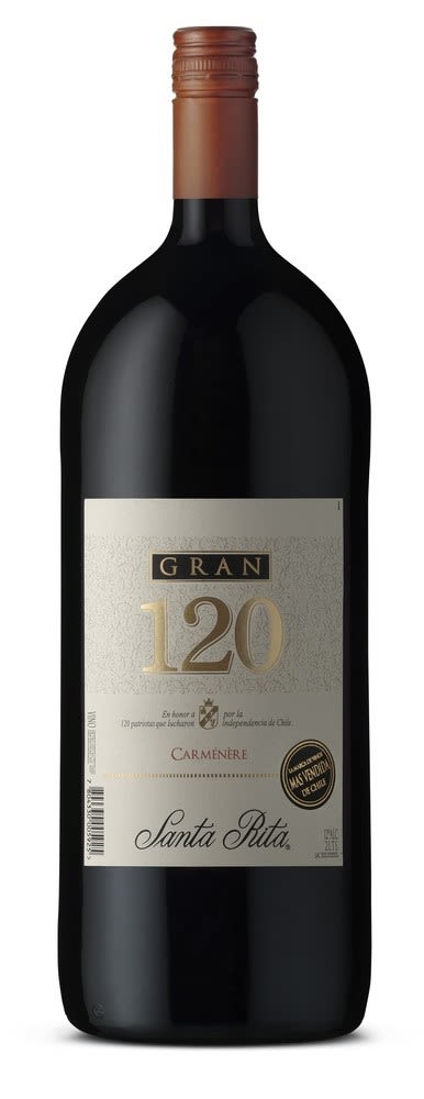GRAN 120 CARMENERE 12º 2 LT. BOT.1